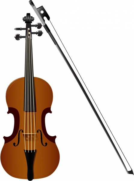 Detail Violin Vector Png Nomer 14