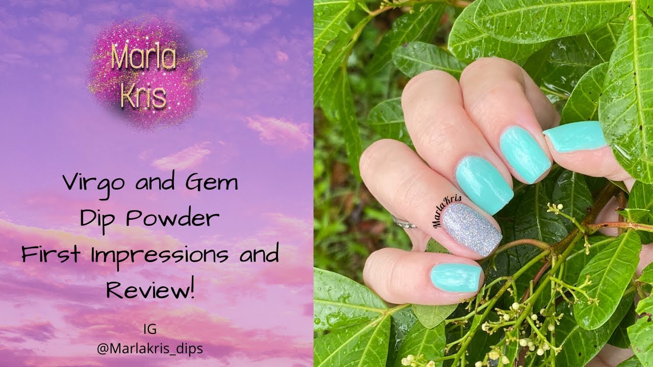 Detail Virgo And Gem Nails Nomer 3