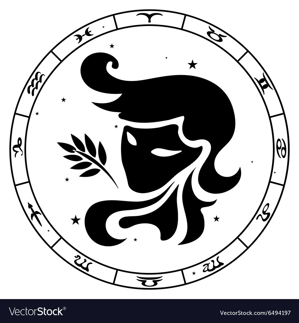 Detail Virgo Logo Zodiac Nomer 14