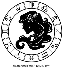 Detail Virgo Logo Zodiac Nomer 18