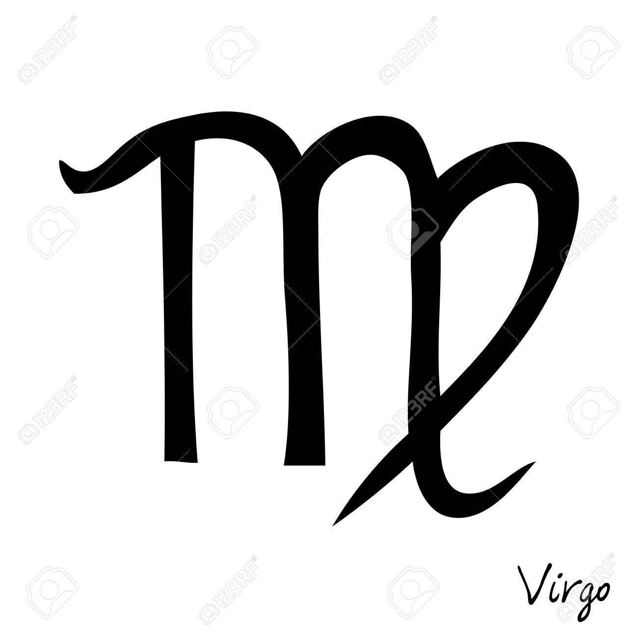 Detail Virgo Logo Zodiac Nomer 31