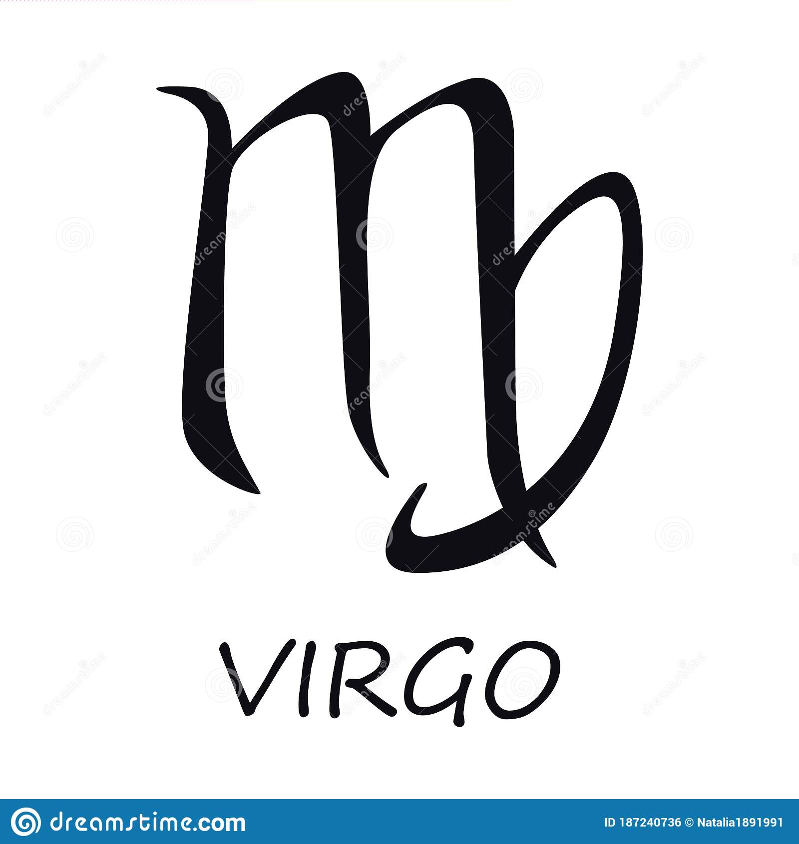 Detail Virgo Logo Zodiac Nomer 34