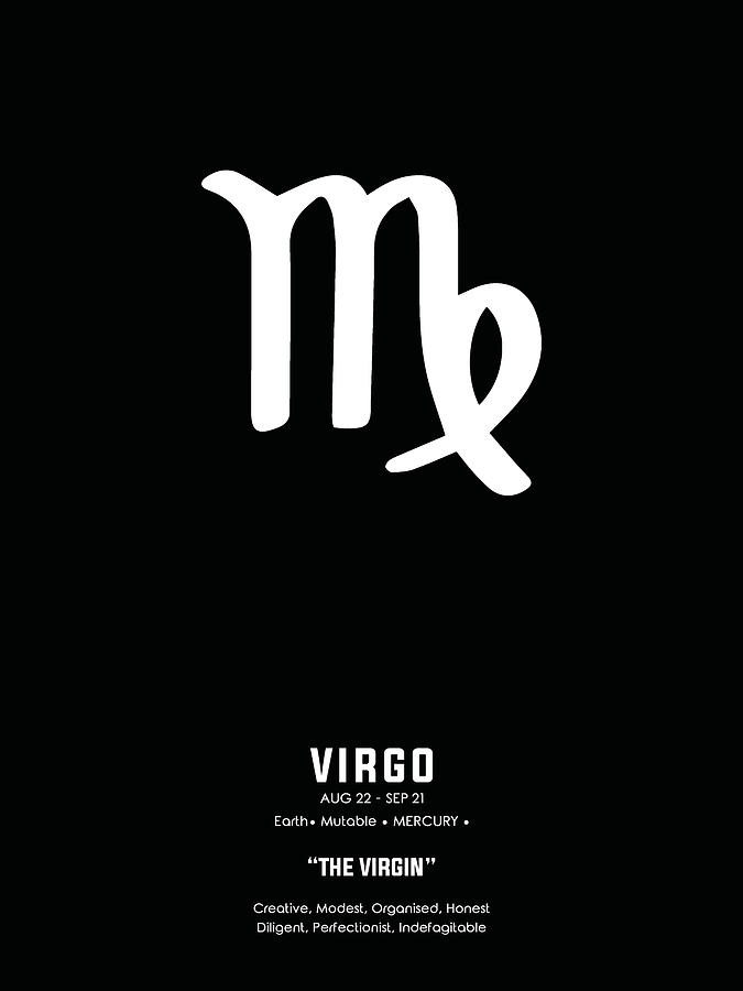 Detail Virgo Logo Zodiac Nomer 41