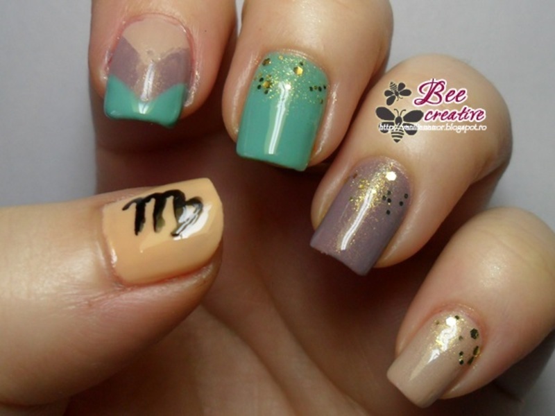 Detail Virgo Nail Designs Nomer 53