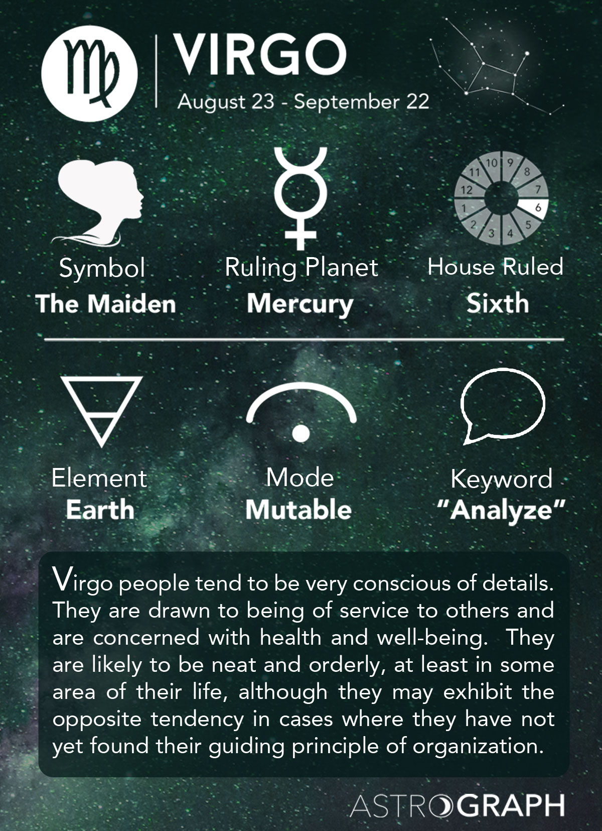Detail Virgo Zodiac Sign Pictures Nomer 7