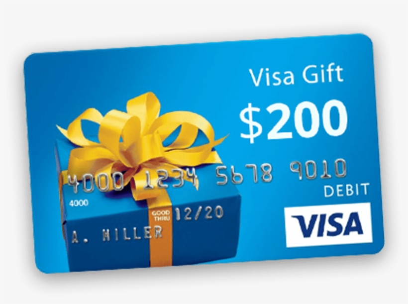 Detail Visa Gift Card Png Nomer 17