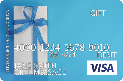 Detail Visa Gift Card Png Nomer 51