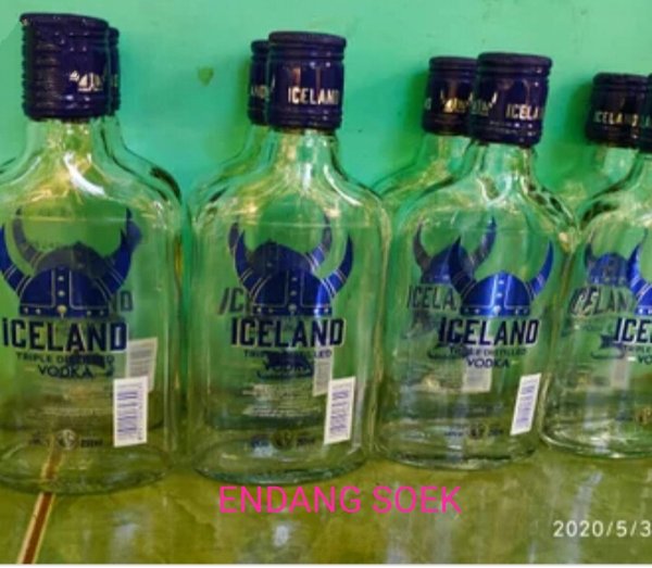 Detail Vodka Botol Gepeng Nomer 9