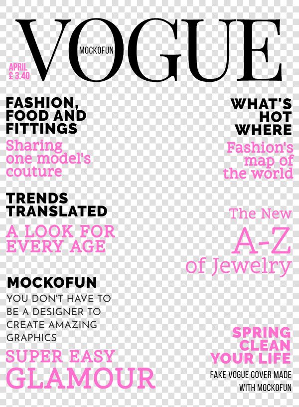 Detail Vogue Magazine Cover Png Nomer 10