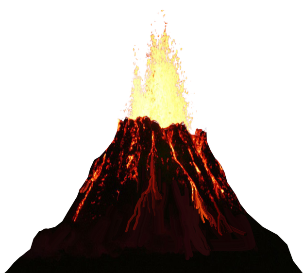 Detail Volcano Png Nomer 2
