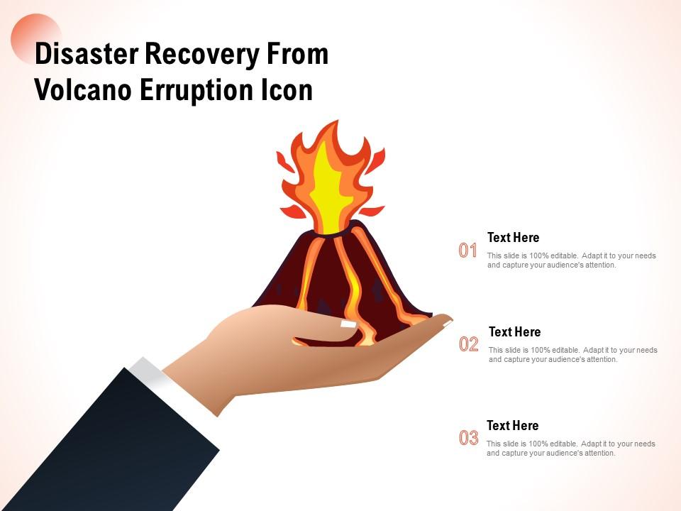 Detail Volcano Powerpoint Template Nomer 16