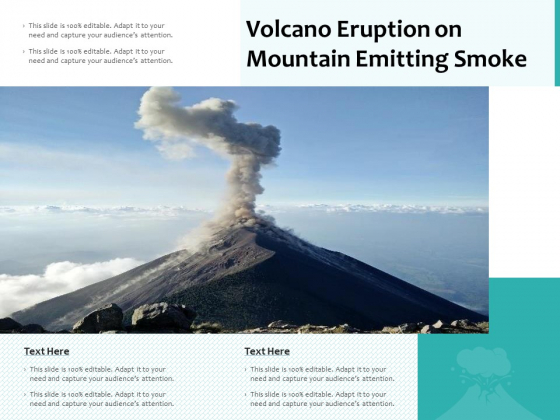 Detail Volcano Powerpoint Template Nomer 44