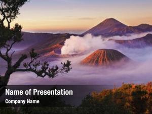 Detail Volcano Powerpoint Template Nomer 46