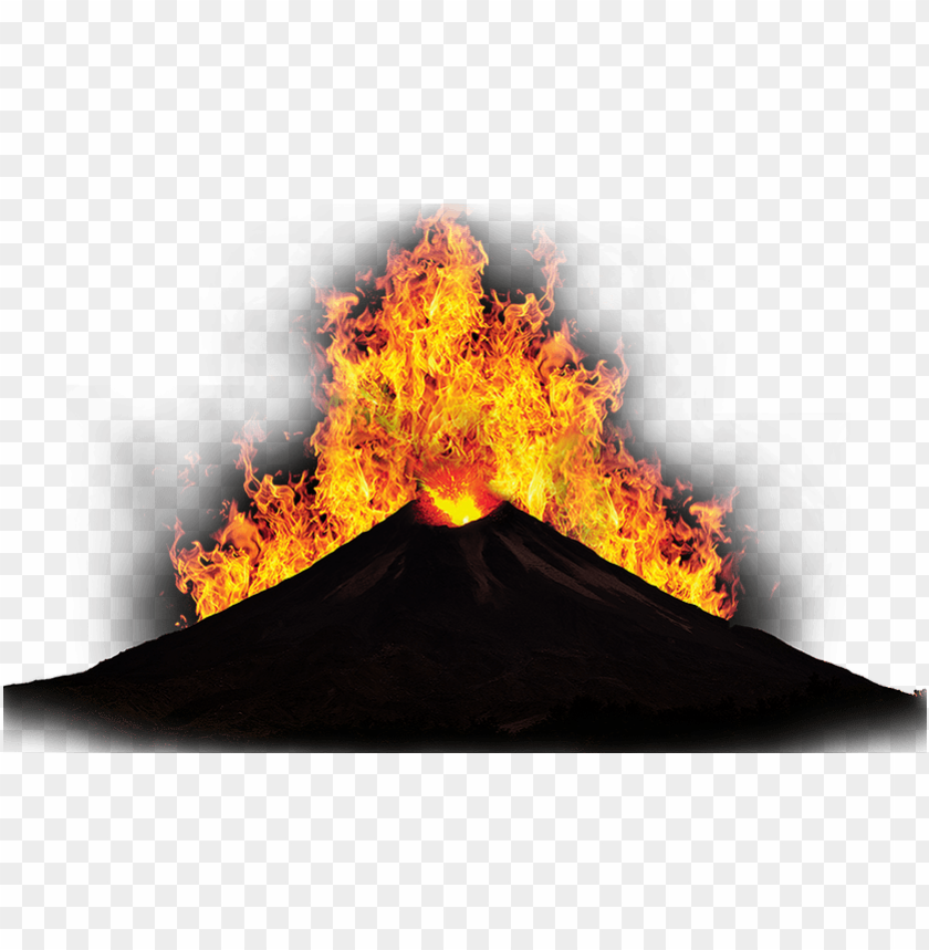 Detail Volcano Transparent Nomer 14
