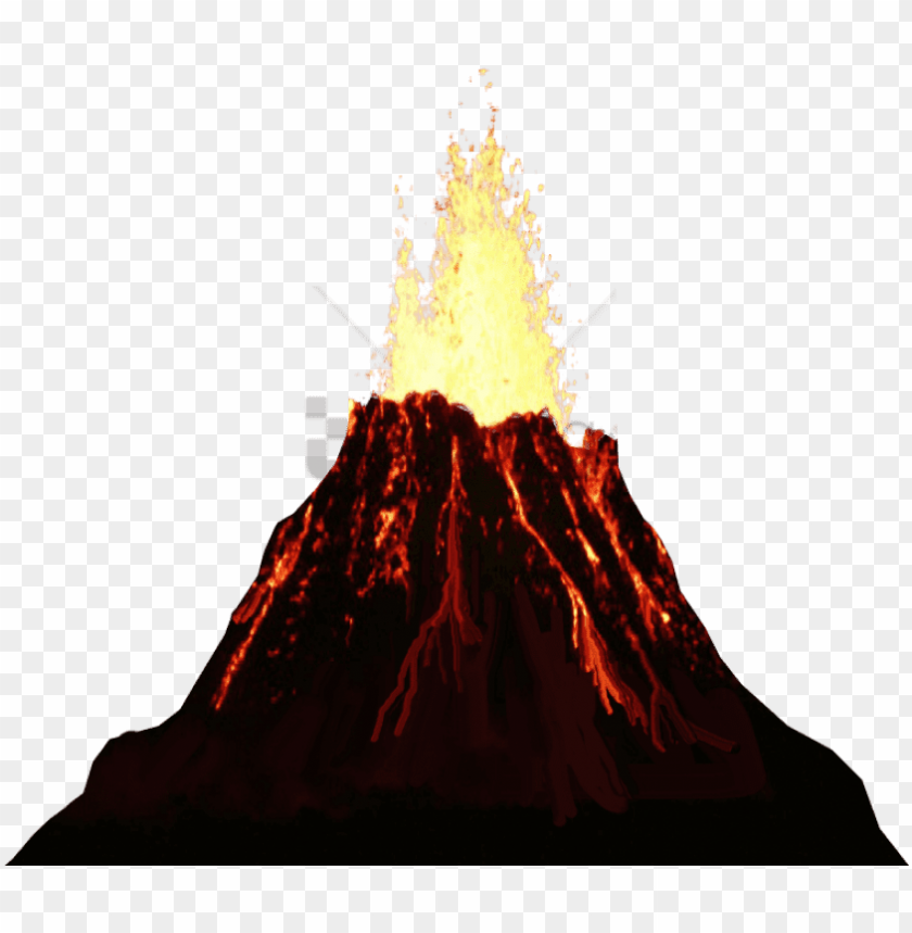 Volcano Transparent Background - KibrisPDR