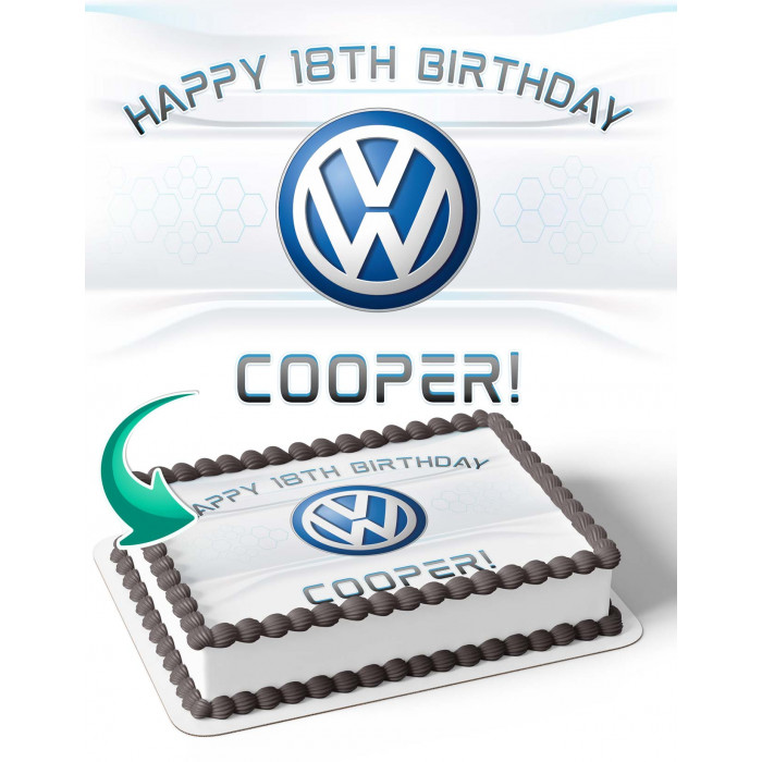 Download Volkswagen Cake Pan Nomer 20