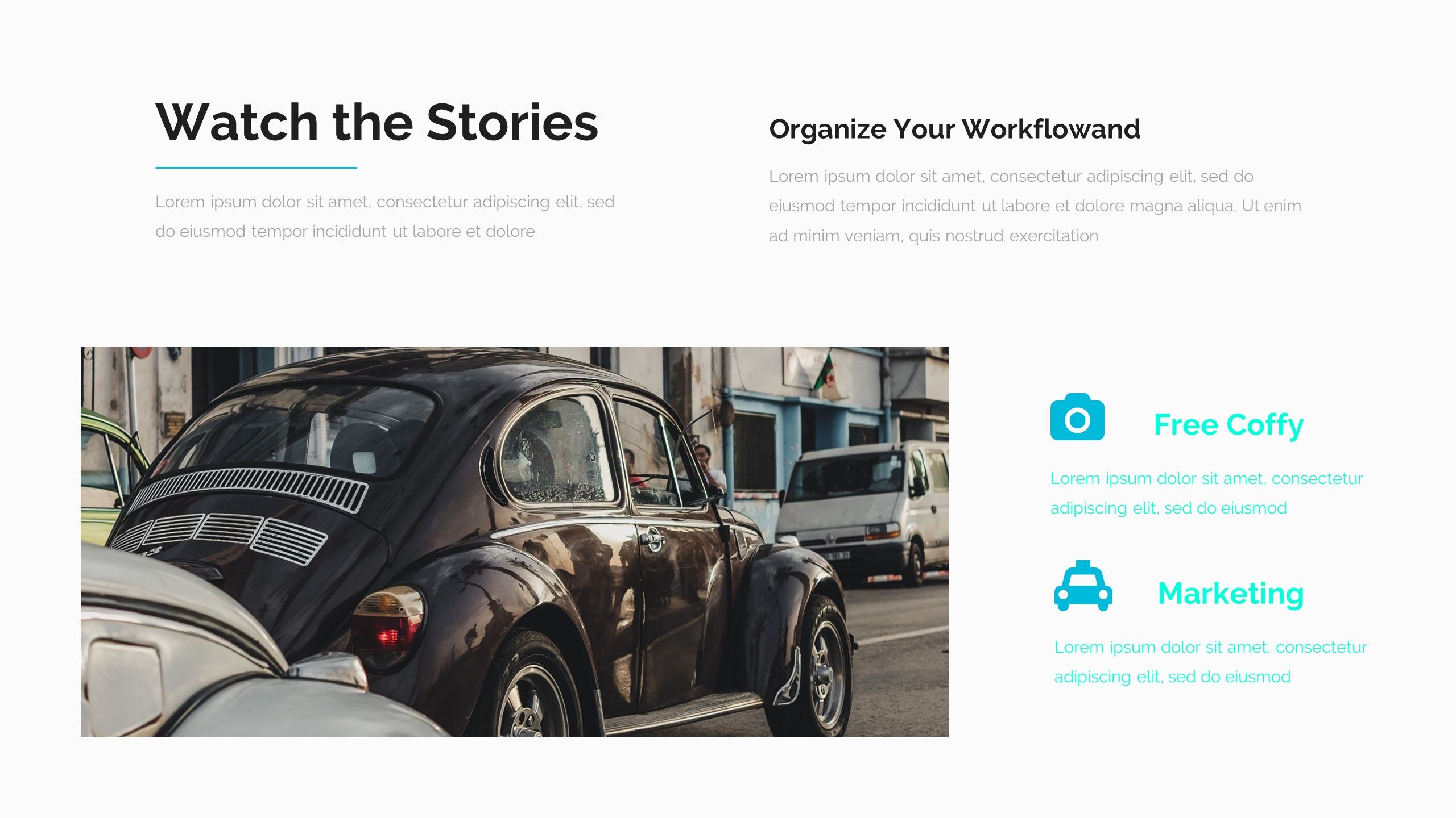 Detail Volkswagen Powerpoint Template Nomer 26