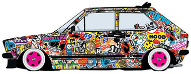 Detail Volkswagen Sticker Bomb Nomer 27