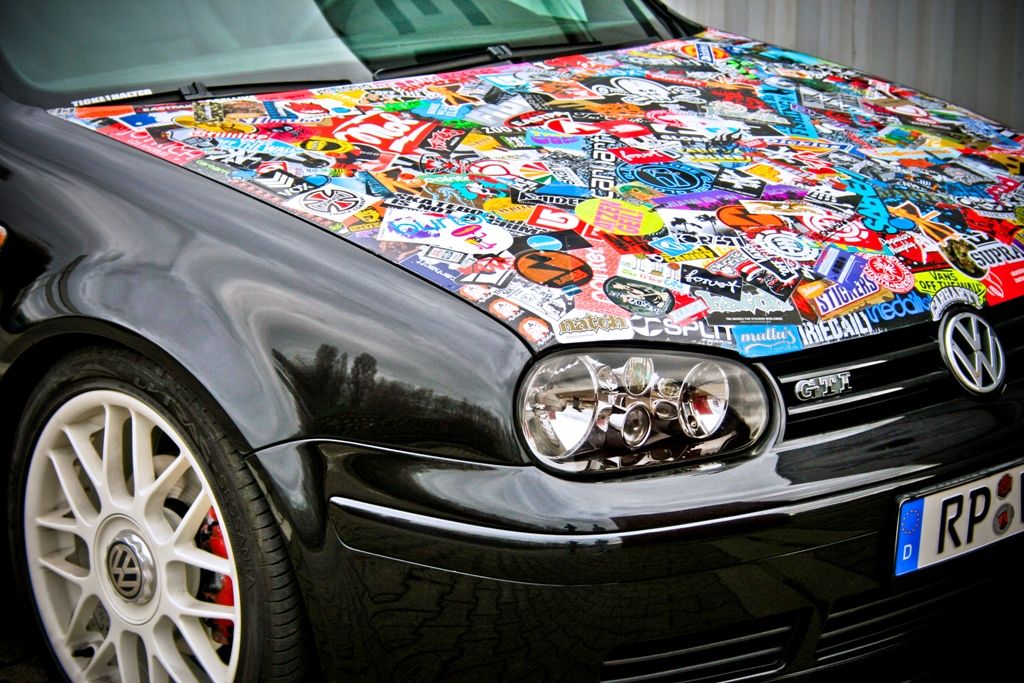 Detail Volkswagen Sticker Bomb Nomer 6