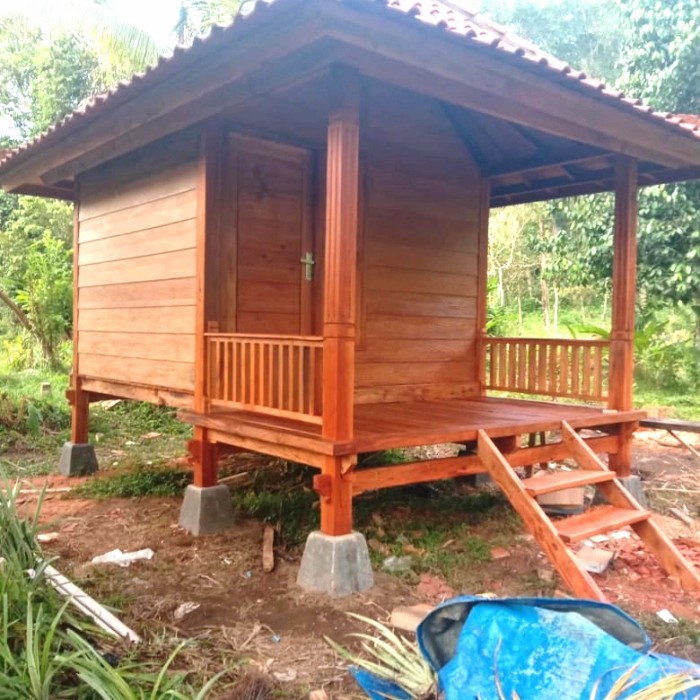 Detail Rumah Kayu Kebun Nomer 42