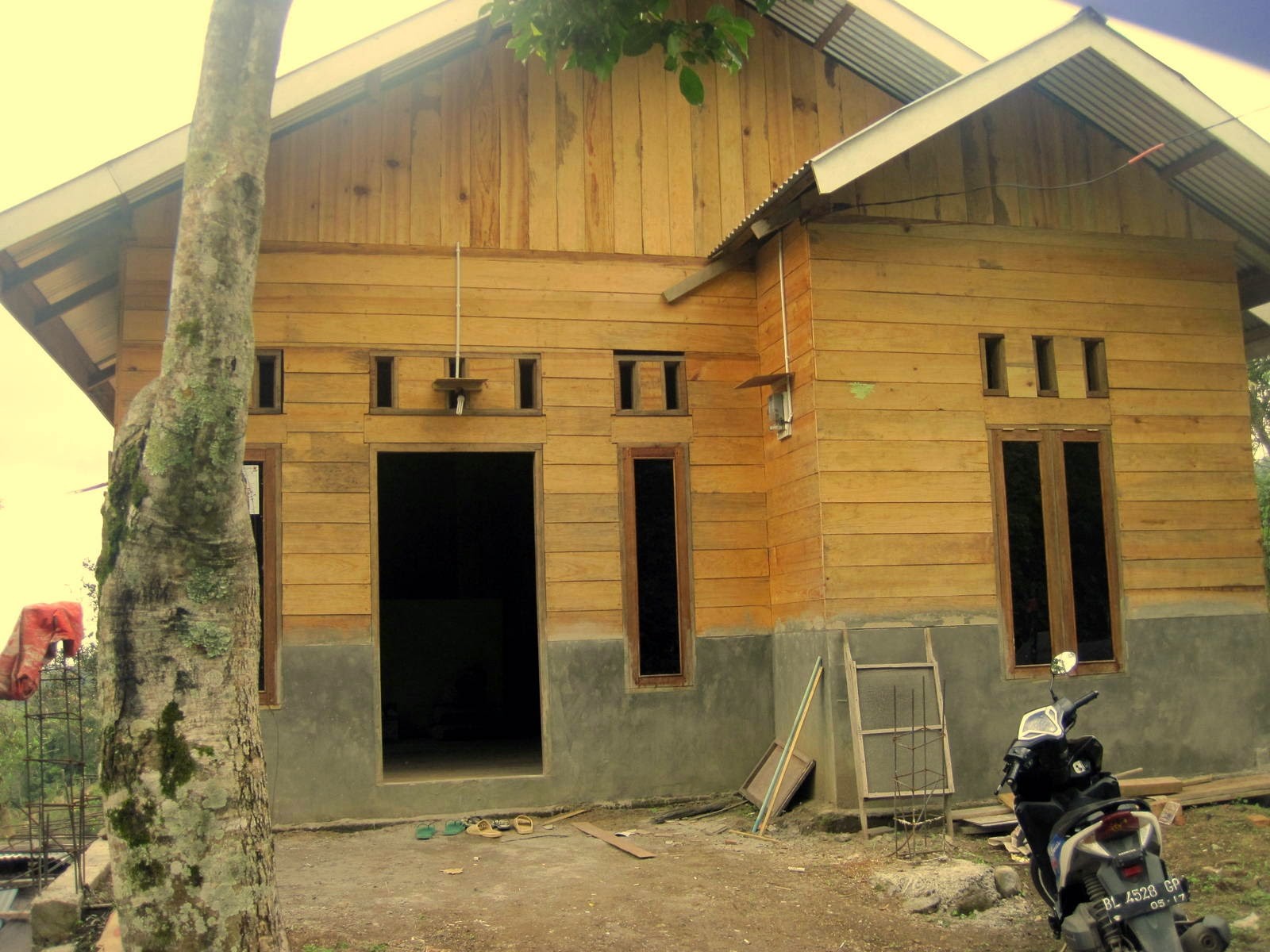 Detail Rumah Kayu Semi Permanen Nomer 45