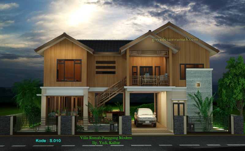 Detail Rumah Kayu Semi Permanen Nomer 52