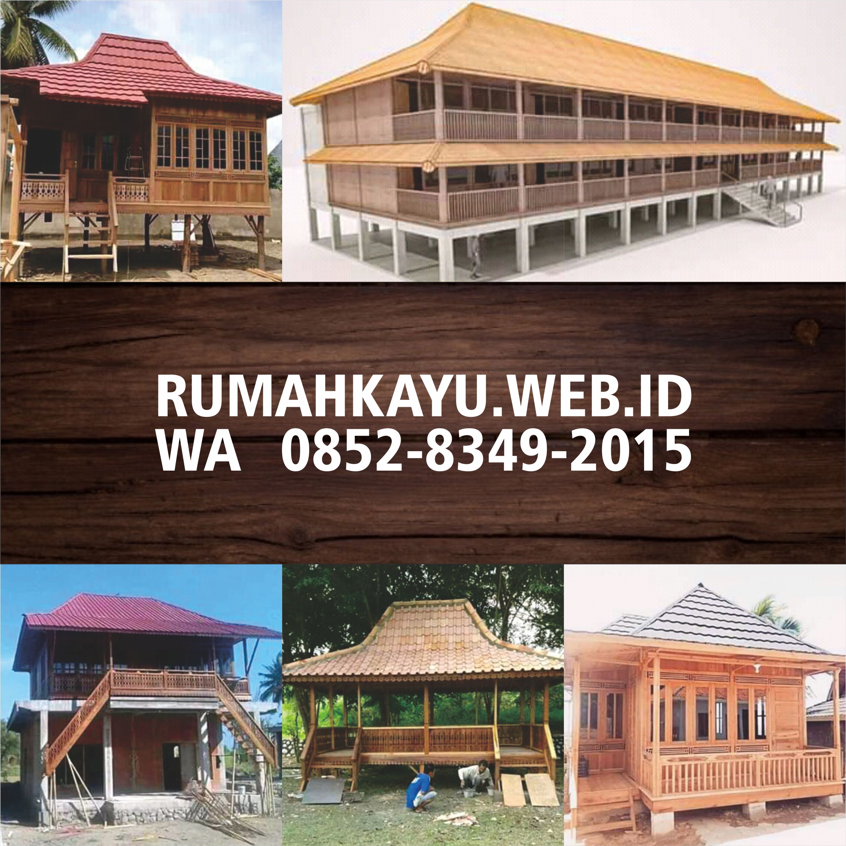 Detail Rumah Kayu Semi Permanen Nomer 55