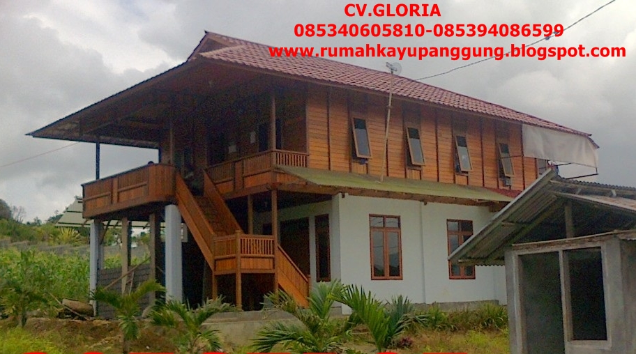 Detail Rumah Kayu Woloan Nomer 49