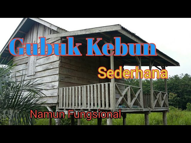 Detail Rumah Kebun Sederhana Nomer 15