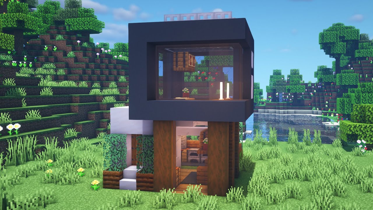 Detail Rumah Keren Minecraft Nomer 15