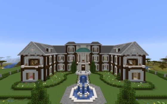 Detail Rumah Keren Minecraft Nomer 10
