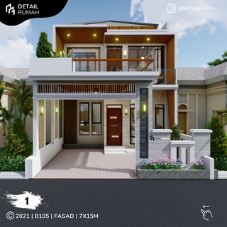 Detail Rumah Klinik Minimalis Nomer 25