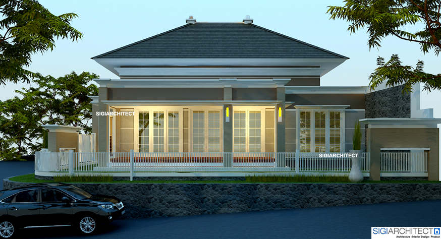 Detail Rumah Kolonial Modern Nomer 19