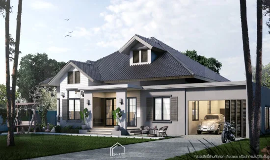 Detail Rumah Kolonial Modern Nomer 37