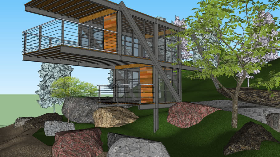 Detail Rumah Konstruksi Baja Nomer 19