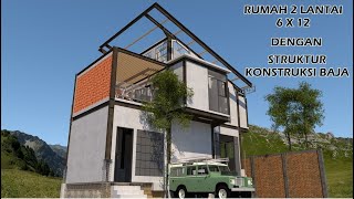 Detail Rumah Konstruksi Baja Nomer 7