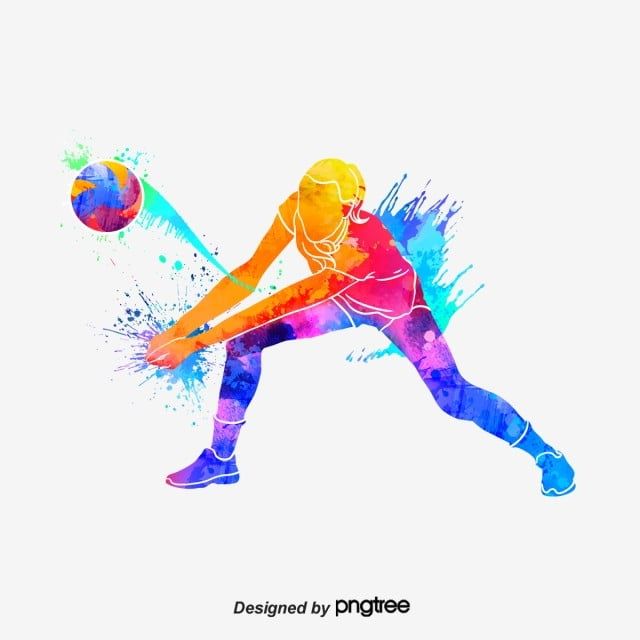 Detail Volleyball Clipart Free Download Nomer 26
