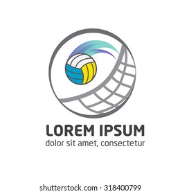 Detail Volleyball Logo Logo Volly Keren Nomer 41
