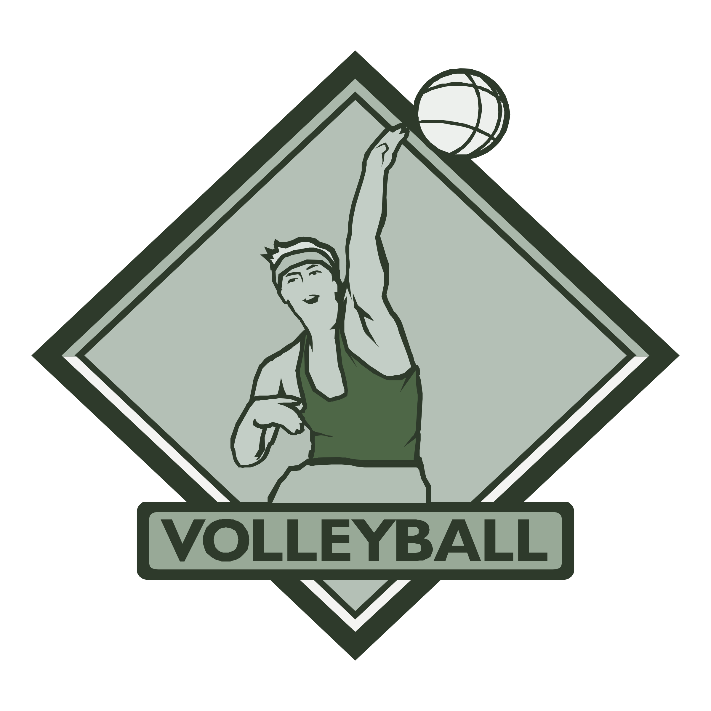 Detail Volleyball Logo Transparent Nomer 51