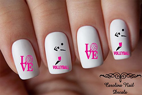 Detail Volleyball Nails Designs Nomer 22