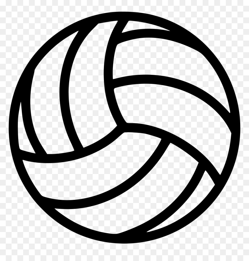 Volleyball Outline Png - KibrisPDR