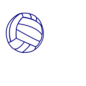 Detail Volleyball Outline Png Nomer 20