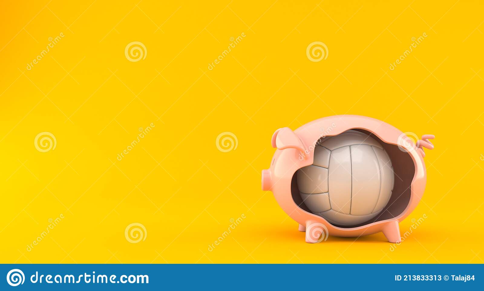 Detail Volleyball Piggy Bank Nomer 27