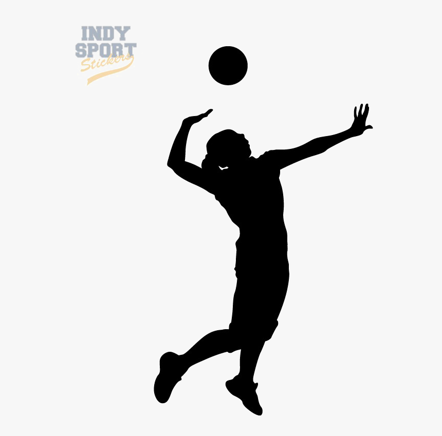 Detail Volleyball Player Silhouette Clipart Nomer 4