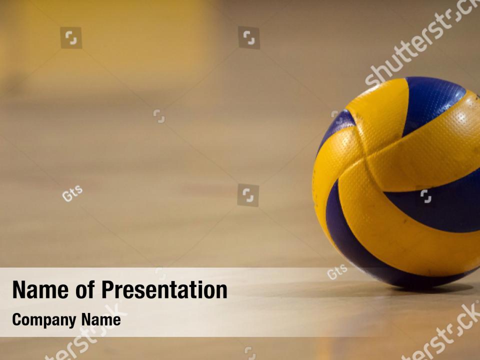 Detail Volleyball Template Powerpoint Nomer 4