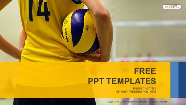 Detail Volleyball Template Powerpoint Nomer 6