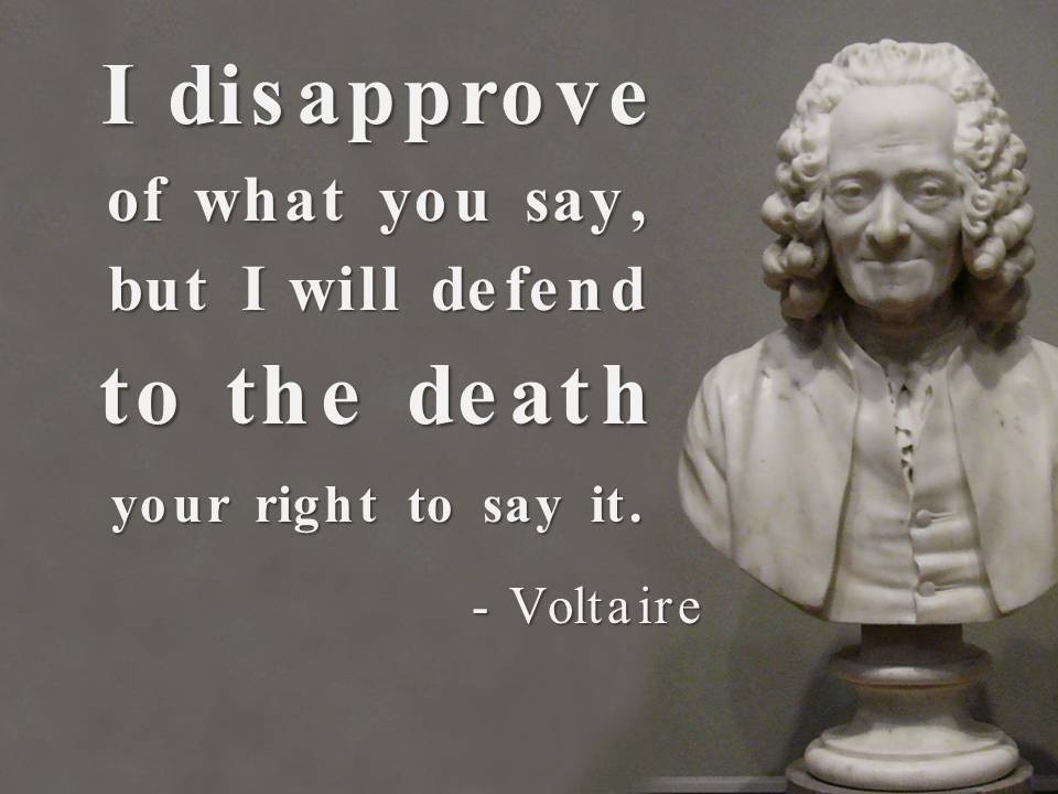 Detail Voltaire Quotes On Freedom Nomer 3