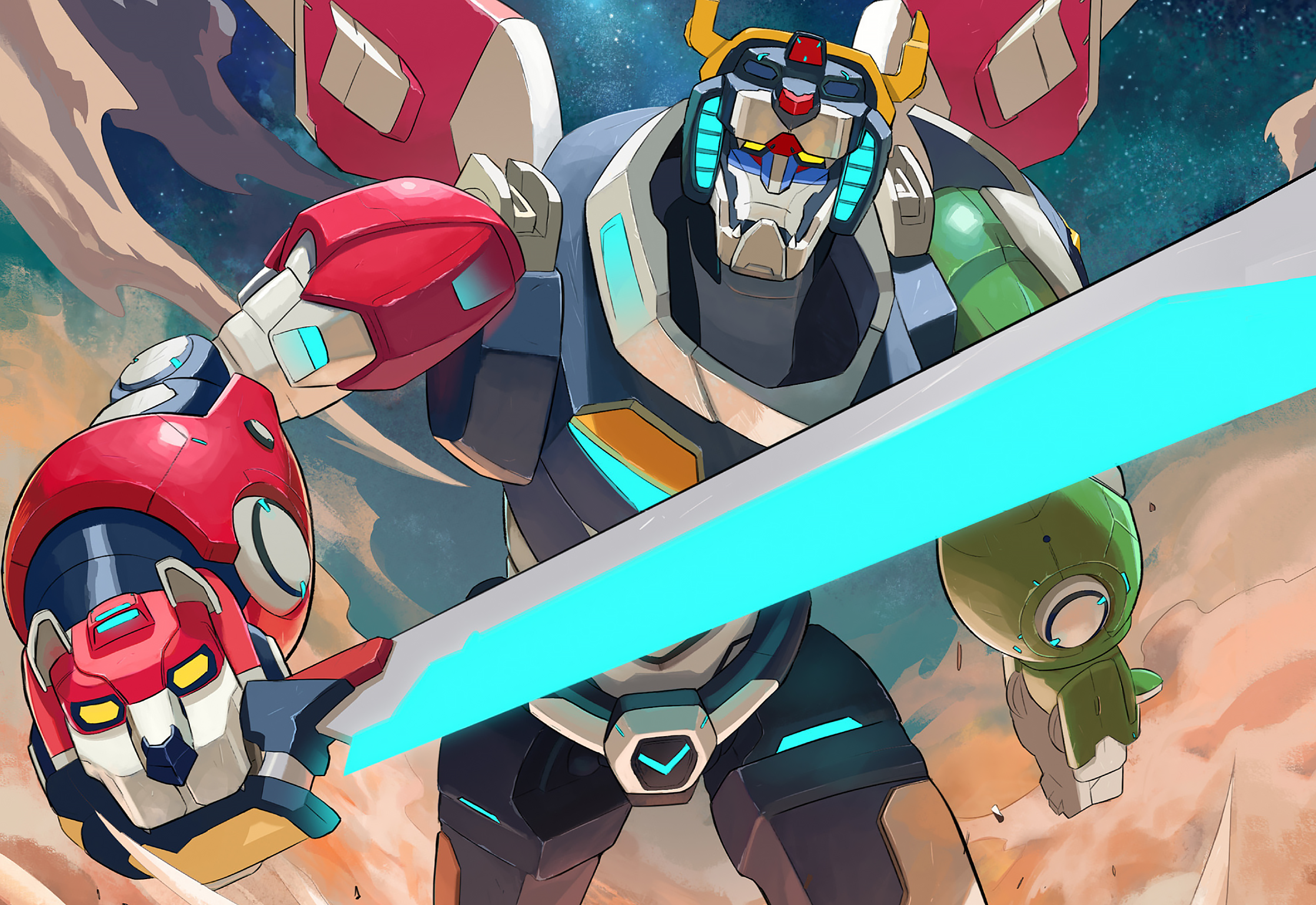 Detail Voltron Wallpaper Nomer 28