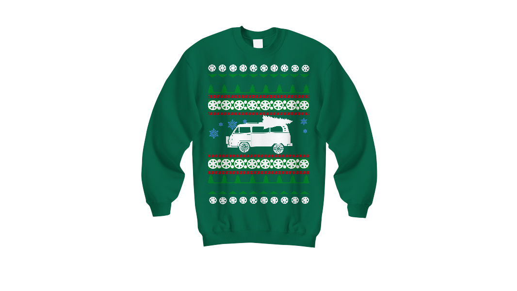 Detail Vw Bus Christmas Sweater Nomer 24