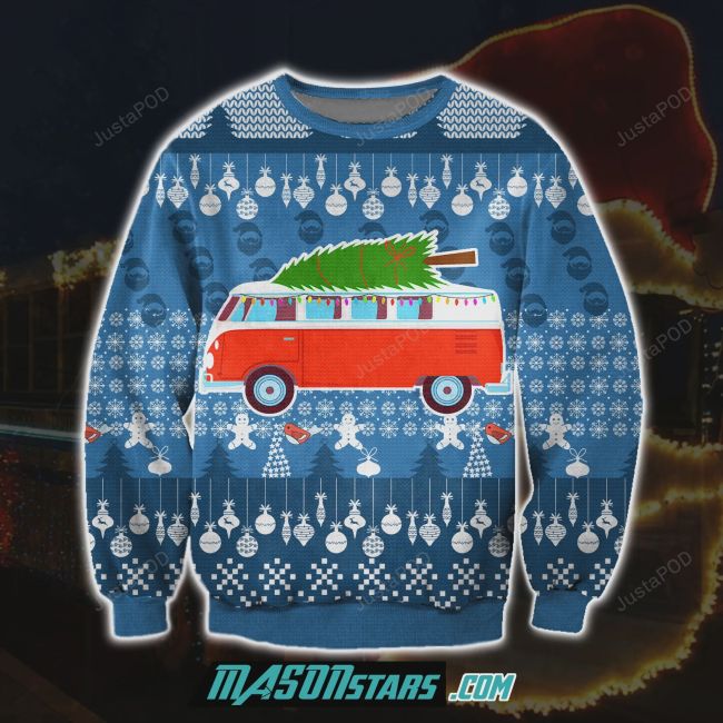 Detail Vw Bus Christmas Sweater Nomer 47